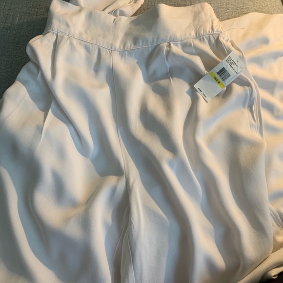 JESSICA SIMPSON Wide Legs white Pants. - Picture 2 of 2